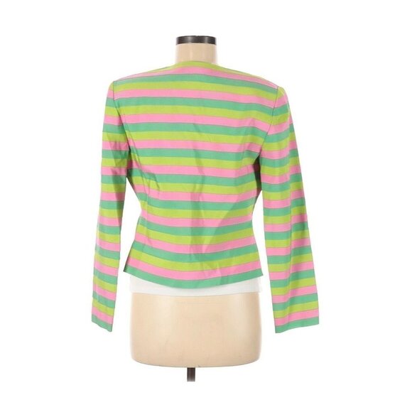 Carlisle Striped Pastel Jacket Blazer 6 - Picture 2 of 2